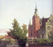 Christen Kobke Frederiksborg Castle Seen from the Northwest Germany oil painting artist